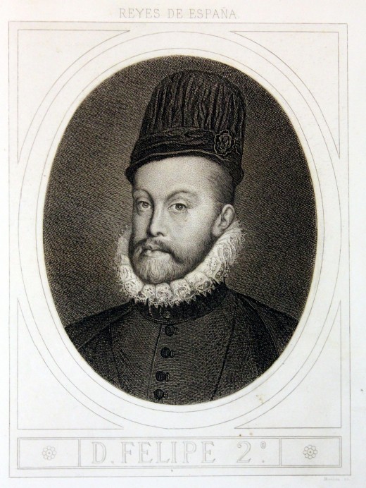 Philip II of Spain, by Anton Masson Philip II of Spain, by Anton Masson