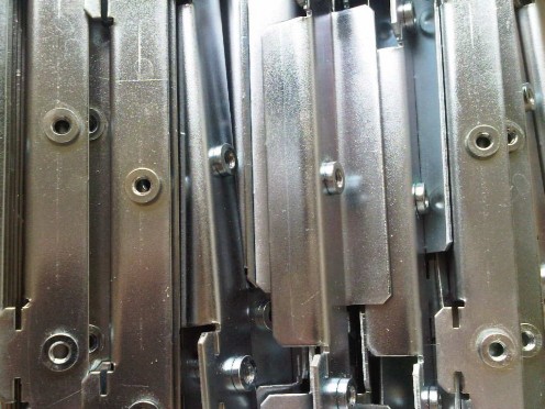 Angle brackets made from mild steel, treated zinc plated and clear passivated.