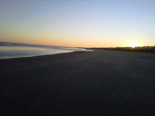 sunset on the Isle of Palms SC 