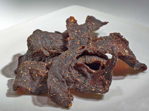 Beef Jerky - an example of salted meat