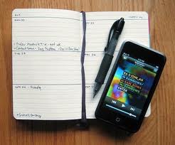 Agenda and Cell Phone