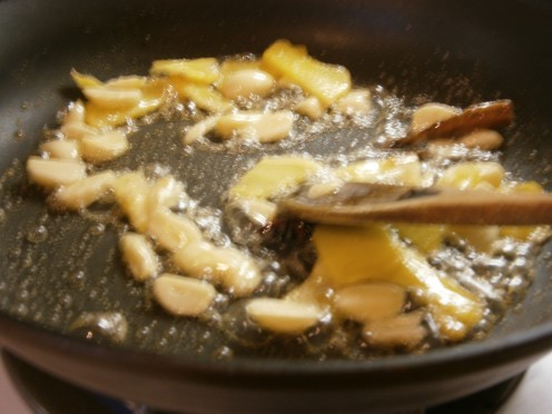 Caramelizing the sugar gives this dish a distinctive flavor--skipping this step may not produce the same flavor. 