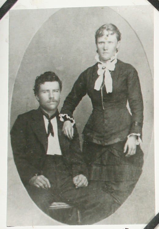 Rufus Winston and Lillie Searle Barker (my great-great grandparents)