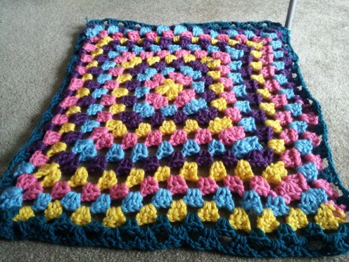 another granny square afghan made by me