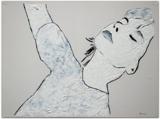 Dirk Kolassa Björk, gemalt von Dirk Kolassa 2011