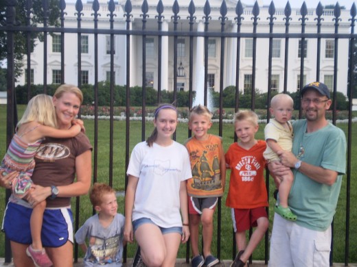In Front of the White House