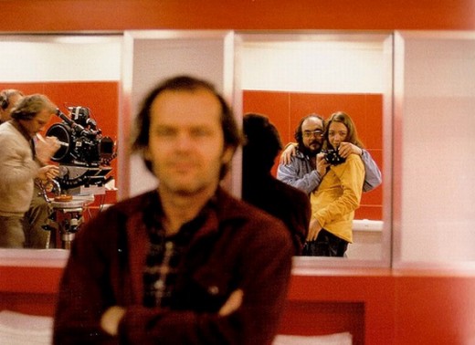 Stanley Kubrick with daughter Vivian