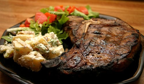 24 ounce T-bone steak