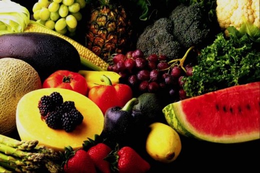 Healthy Fruits and Vegetables