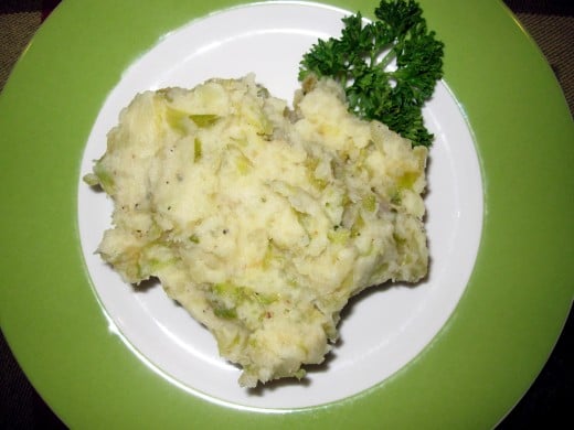 Enhance the flavors of traditional Colcannon with a sweet brown ale.