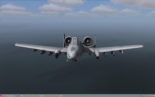 Business end of the A-10C Warthog