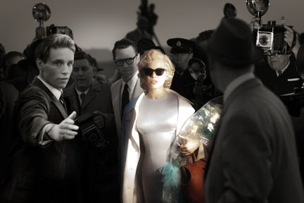 Williams dodged the lights of fame in "My Week With Marilyn."