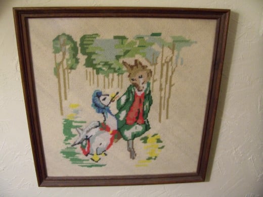 Another of my great-grandmother's needlepoints.
