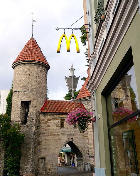 McDonald's in Tallinn, Estonia. I personally don't go near fast food like McDonald's back at home but as an expat, I crave it in my new environment.
