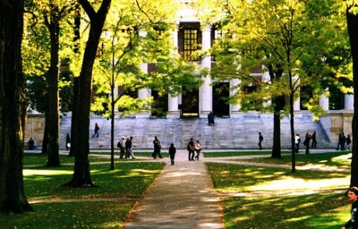 Widener Library, Harvard Yard