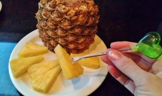 Pineapple is a crazy rebel fruit. Very acidic, it is still good for easing or preventing heartburn because it contains bromelain, an enzyme that helps your stomach perform better. 