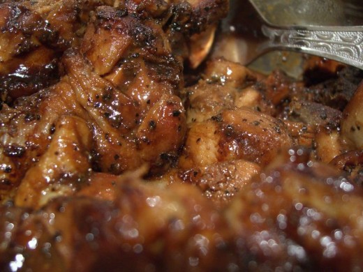 Ayam Panggang Kecap (Baked Chicken With Soy Sauce And Honey)