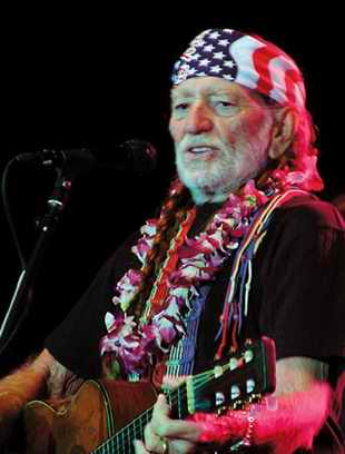 One of the most recognizable voices in country music, actor, singer, songwriter, activist... Willie Nelson.