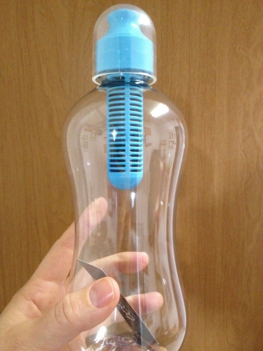 Perfect size for a filter water bottle!