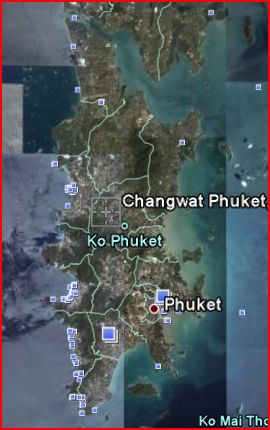 Phuket Island Aerial View