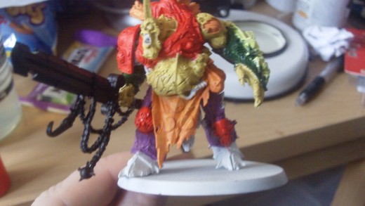 Now it's on to the color washes....