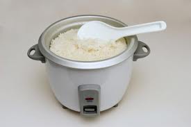 Rice Cooker. These can be found everywhere just about, and they are pretty cheap to uber expensive.