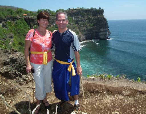 Celebrating our 30th Wedding Anniversary in Bali