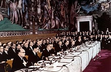 The Rome Treaty was signed in 1957 and came into force in 1958. It created the European Economic Community