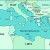 Mediterranean sea measures 1,144,800 sq. mi is the largest sea. A sea is part of an ocean that is partially surrounded by land Mediterranean sea measures 1,144,800 sq. mi is the largest sea. A sea is part of an ocean that is partially surrounded by land