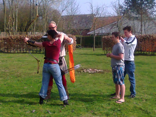 Family at play