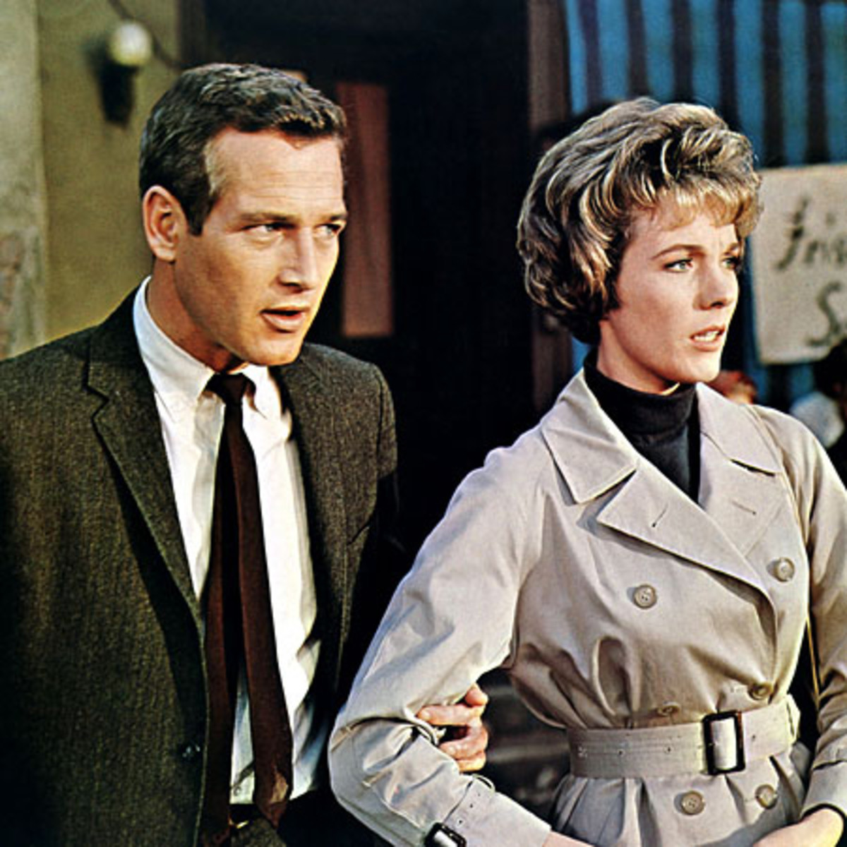 Paul Newman as the professor with a secret mission, and Julie Andrews as the fiancée with a big dilemma - to stay with him in Eastern Europe, or to be loyal to her country
