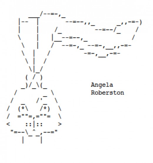Easter Bunnies and Chocolate Rabbits in ASCII Text Art HubPages