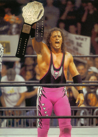Bret Hart as wcw world champion