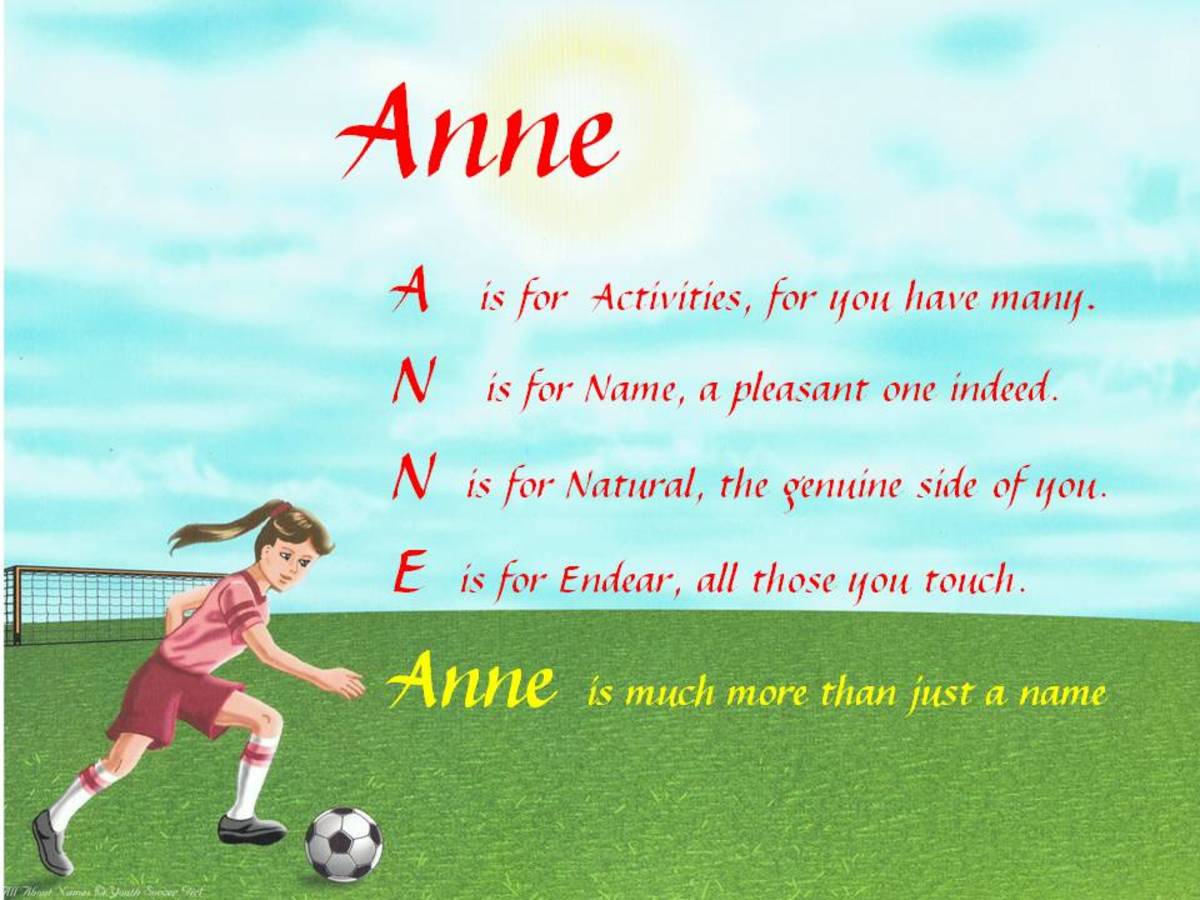 Acrostic Name Poems | HubPages