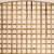 Arched top square trellis Arched top square trellis