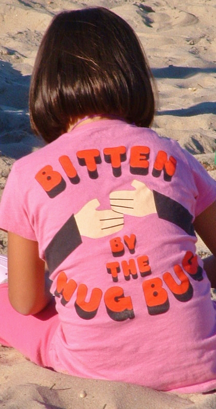 That explains why you're giving out free hugs to everyone on the beach.
