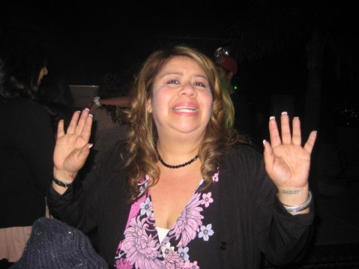 my sister had a great time 