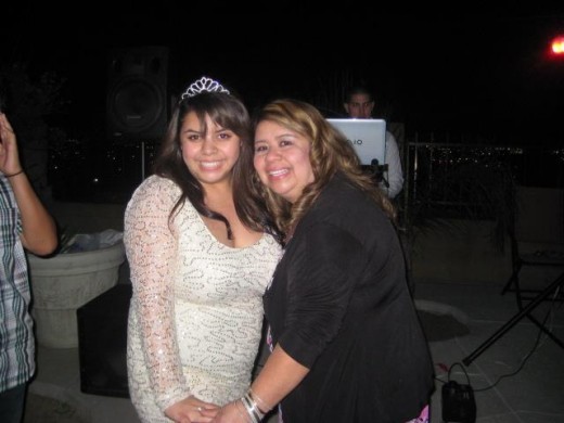 my sister and god daughter