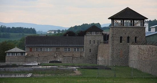 Exterior View Of Mauthausen Concentration Camp 