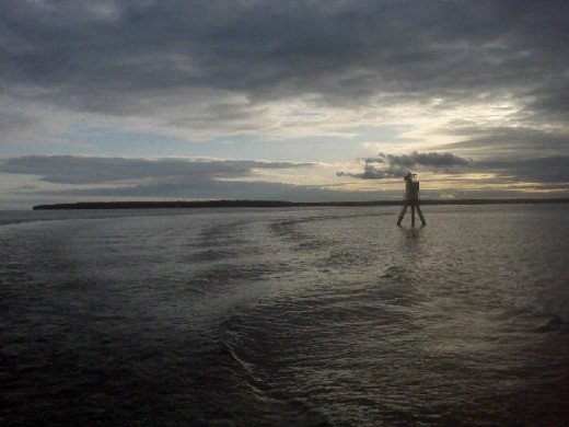 I took this from the rear of the ferry going from Wisconsin to Washington Island. 