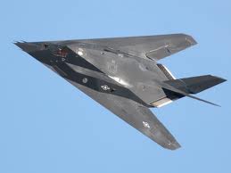 Fully swept back delta wings Stealth Aircraft for high speed and quick maneuverability