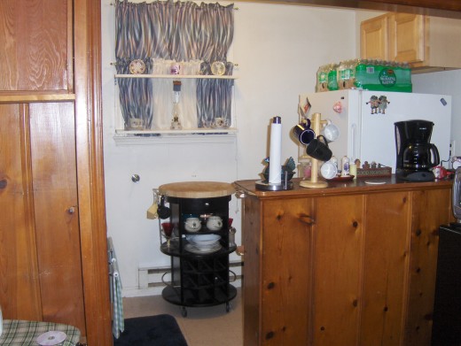 Cafe Curtains Double layered effect with a sheer center panel