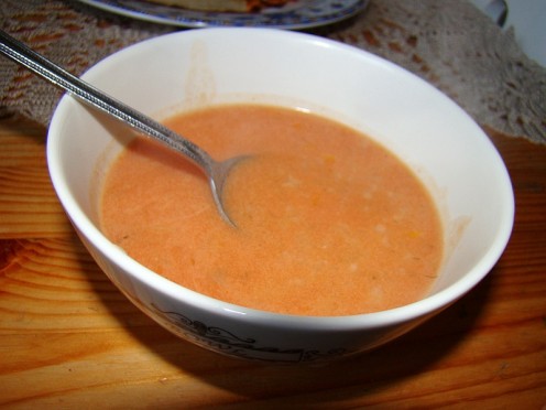 Tomato Rice Soup