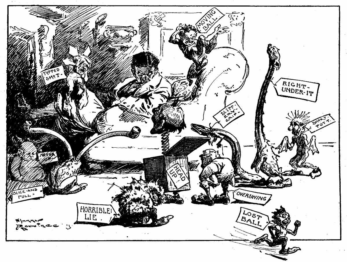 Old political cartoon (public domain)