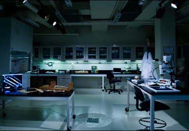 Forensic Anthropology lab at the National Museum of Natural History