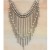 A bold piece like this necklace can be worn with a simple, black outfit or even a t-shirt and jeans.