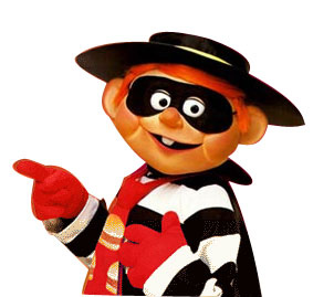 Now if you see this guy around, you better keep an eye on your hamburgers.