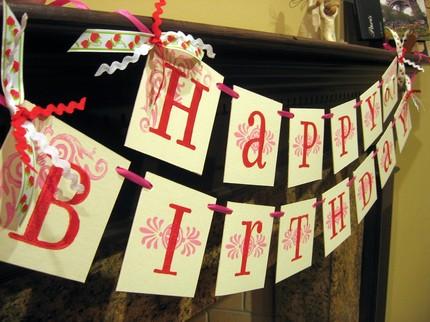 make you're own birthday sign