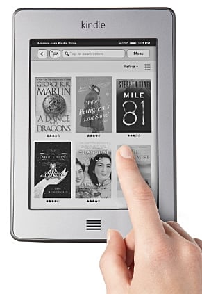 Kindle Touch - 2013 Top 10 Ultimate Birthday Gifts for Men, by Rosie2010