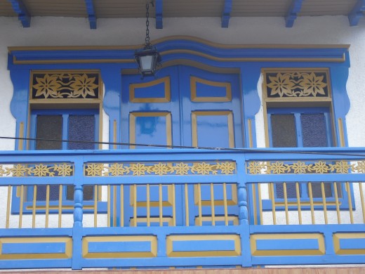 Beautiful balcony in Salento